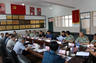 省应急治理厅、省救援指挥中心到七台河公司救护大队举行质量标准化检查  张磊摄