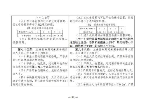 煤矿清静规程2025版新旧比照表_48