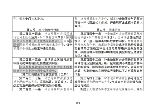 煤矿清静规程2025版新旧比照表_194